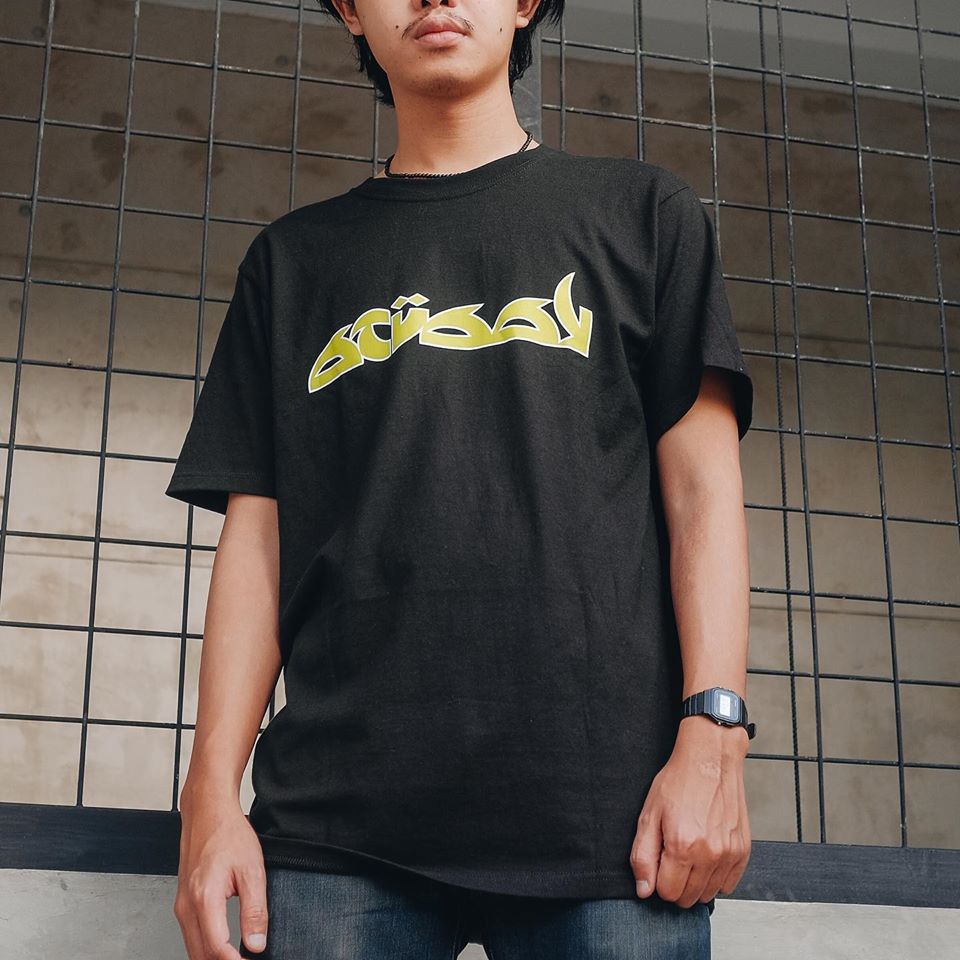 Stussy字体logo短袖t恤