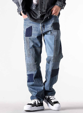 国内在仓 FDMTL Classic Fit Denim Cs127 25AW 日本制补丁牛仔裤