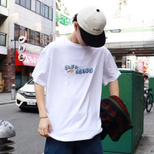 Dime Dimeskate Tee 宝剑Logo印花纯棉圆领情侣短袖 T恤潮 潮物Woo