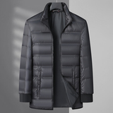 YT106*白鸭绒服中年男士羽绒服冬装外套可脱卸内胆厚送爸爸*P200，男装羽绒服，星座1516（原B303）