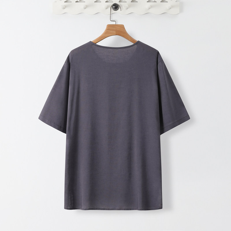 TS30*夏季风禅服居仕服短袖薄款凉感衬衫*P75,男装衬衫,星座1516（原B303）