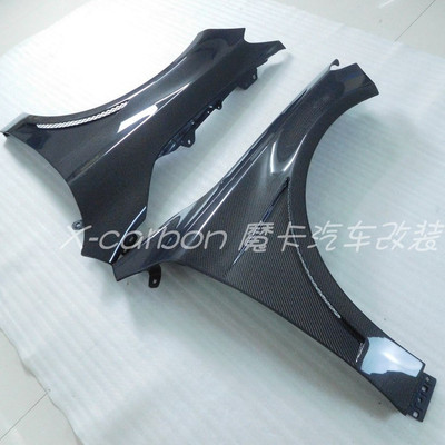 奔驰CLA W117改装碳纤维开孔叶子板 Benz CLA 200 220碳纤翼子板