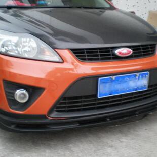 09-13款经典福克斯两厢改装PU小包围 福克斯前唇侧裙后唇扰流板