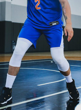 BALLHO 篮球裤紧身裤五分七分裤男美式单腿健身训练裤速干打底裤