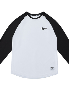 BALLHO美式篮球投篮服速干T恤男长袖薄款拼色宽松运动上衣潮健身