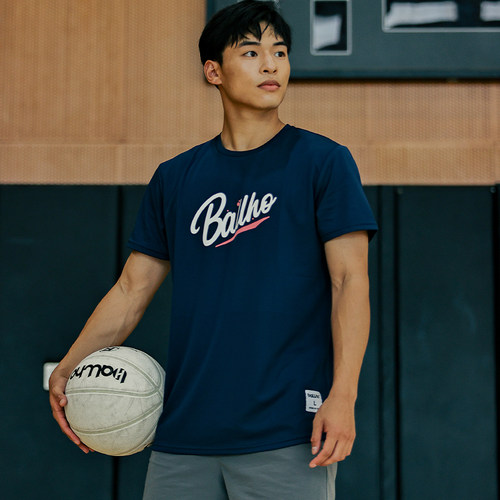 BALLHO运动T恤篮球短袖美式半袖