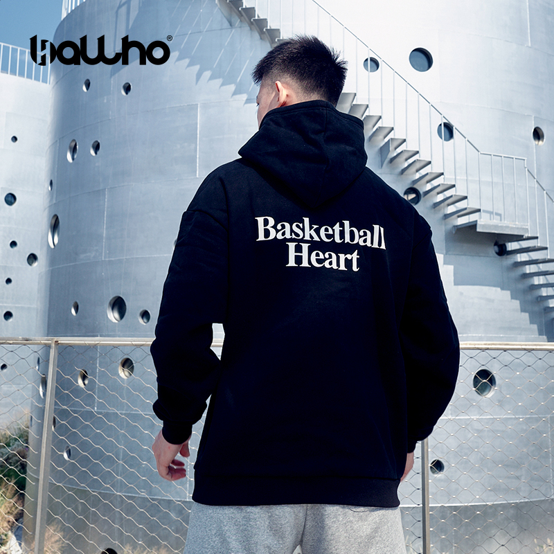 BALLHO篮球运动帽衫重磅连帽卫衣