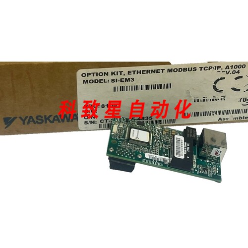工业配件SI-EM3 MODBUS TCP/IP 选项卡A1000 REV 04