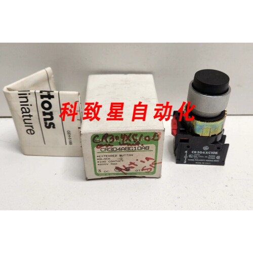 工业配件GE 600V 1NO扩展按钮 CR304ABG10AB