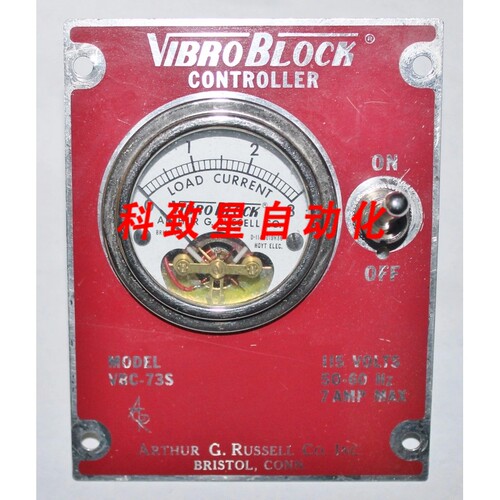 工业配件A&R ARTHUR G RUSSELL VBC 73S 115V VIBRO CONTROLLER M