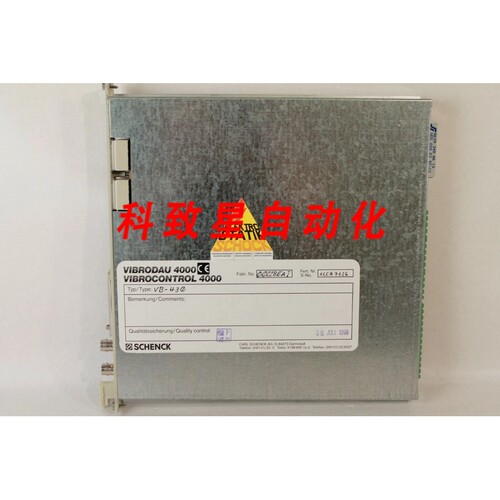 工业配件SCHENCK VIBROCONTROL VB-430 2-CHANNEL MODULE NEW