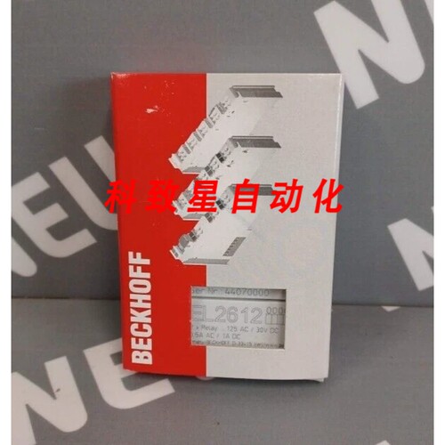 工业配件EL2612-EL2612/ETHERCAT TERMINAL 2-CHANNEL NEW