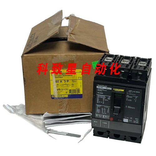 工业配件HDL36060 断路器POWERPACT H-FRAME 60A 3P 600V