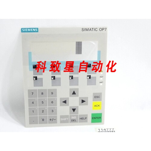 工业配件OP7面板隔膜 6AV3607-1JC20-0AX1 6AV3 607-1JC20-0AX1 0