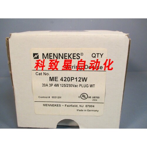 工业配件WATERTIGHT PLUG ME 420P12W