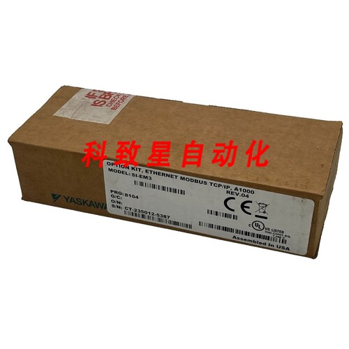 工业配件SI-EM3 MODBUS TCP/IP 选件卡A1000 REV 04 网络接口卡