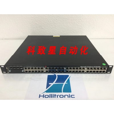 工业配件BROCADE FASTIRON FCX648S-ADV 48-PORT GIGABIT LAYER 3