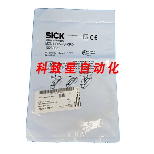 工业配件MZN1-06VPS-KRD SENSOR 1023985