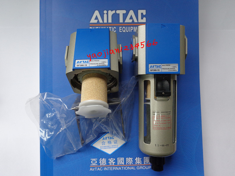 亚德客油水分离器过滤器 GF200-08 GF300-10 GF400-15 GF600-25