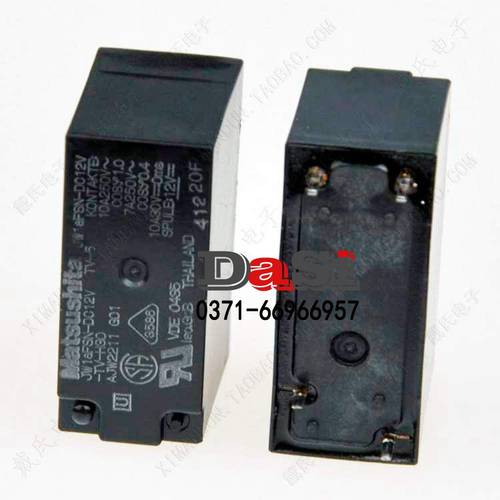 JW1aFSN-DC12V-TV-H30松下继电器JQX-14F HF115F JQX-115F 012 1H