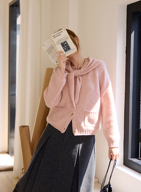 「MISAZ」本期推荐！Get Lucky！三色可选幸运口袋粗针牛角扣毛衣