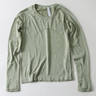 小辉辉定制 宽松Swiftly云感健身长袖女运动上衣瑜伽服跑步T恤