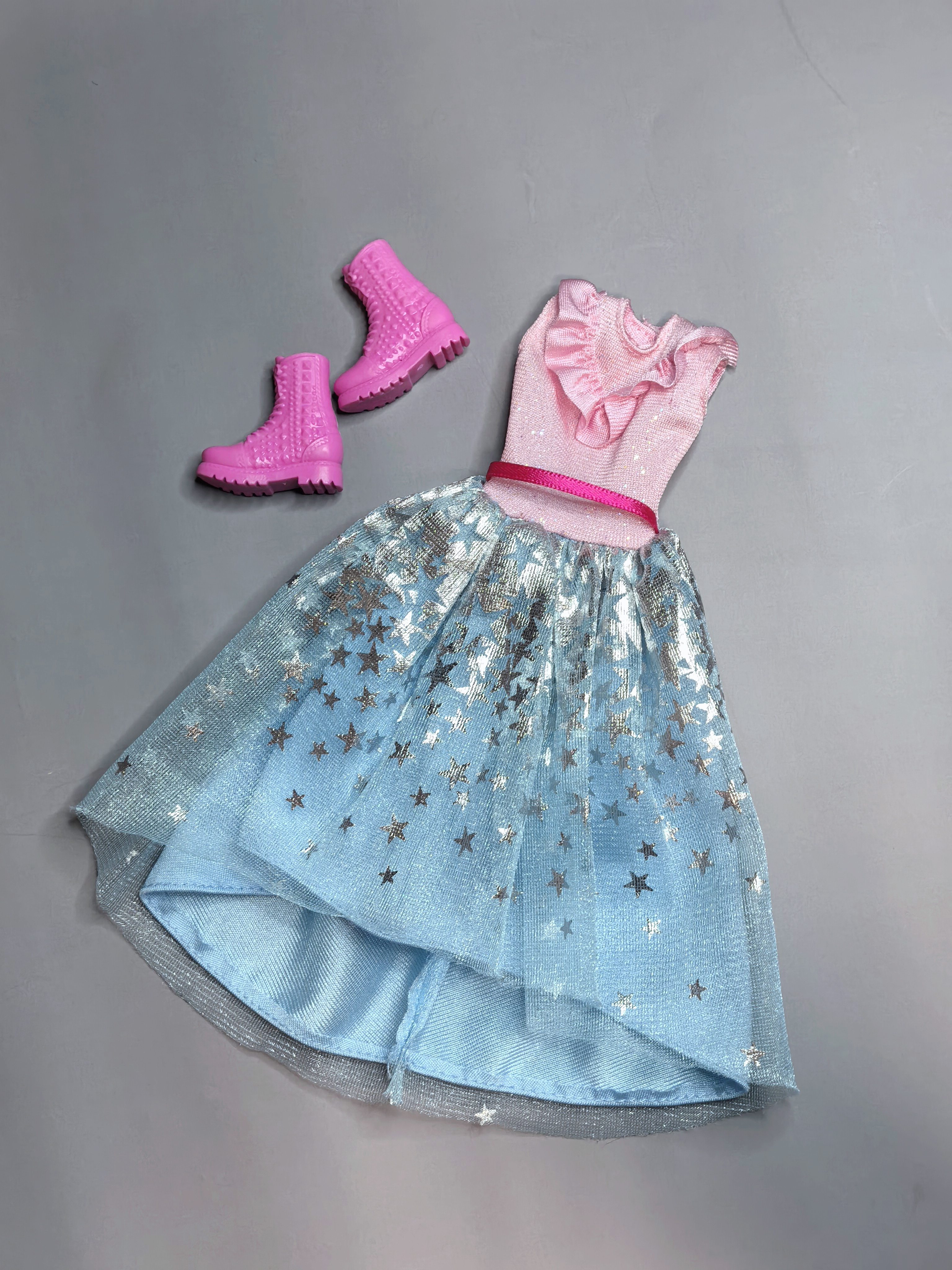 胶皮娃娃衣服套装芭比衣服配件