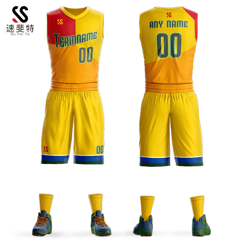 速斐特定制篮球服套装男女雄鹿队球衣篮球运动训练服DIY印字印号