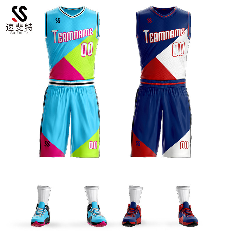 速斐特2020篮球服套装男球衣定制diy大学生比赛队服篮球衣印字号
