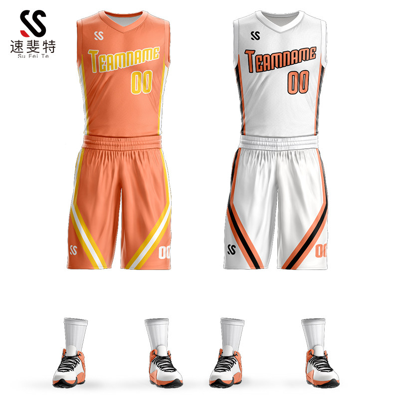 速斐特篮球服套装男女定制球衣队服团购印字号大学生队服diy个性