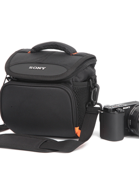索尼防水微单A7CII A6700 ZVE10II E1 A7M4 A6600A7R单肩挎相机包