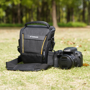 佳能防水三角包适用SX70HS SX60 SX50 R50V R50 M6II M50相机包