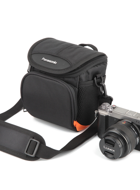松下微单防水防撞击单肩挎耐磨户外相机包GX9 GX85 S9 LX100M2