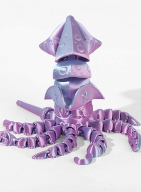 3D打印乌贼大章鱼海盗章鱼