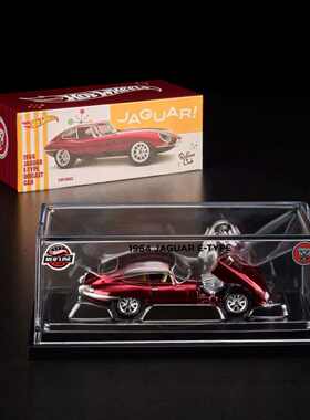 风火轮 Hot Wheels RLC 1964 Jaguar E-Type捷豹电镀红色合金车模