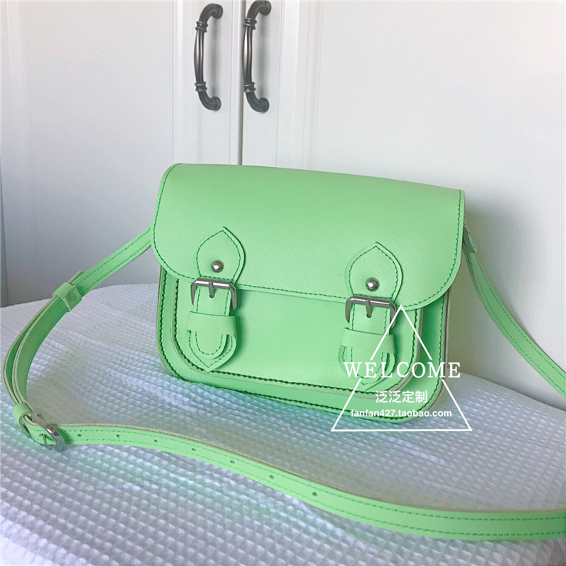»ØÀ¡¿î ·º·º¶¨ÖÆ-vintage¸´¹ÅţƤCambridge Satchel ¹ûÂÌÉ« ¶¨ÖÆ