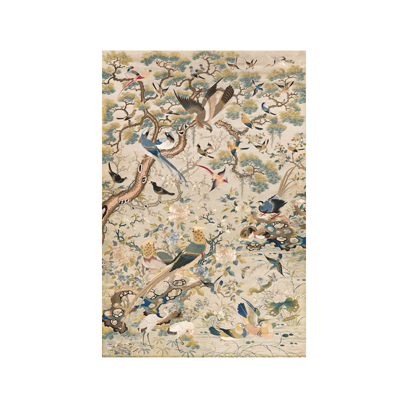 客厅卧室书房茶楼花鸟画装饰画画喷绘打印画芯油画布G01