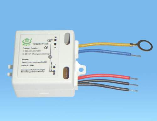 触摸开关 XD-608 ON/OFF 220V 台灯DIY配件调光器灯饰