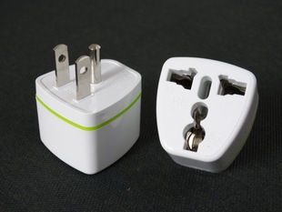 旅游用万能转换插头 美标三插转万能插座 优质镀镍铜片 出口品质