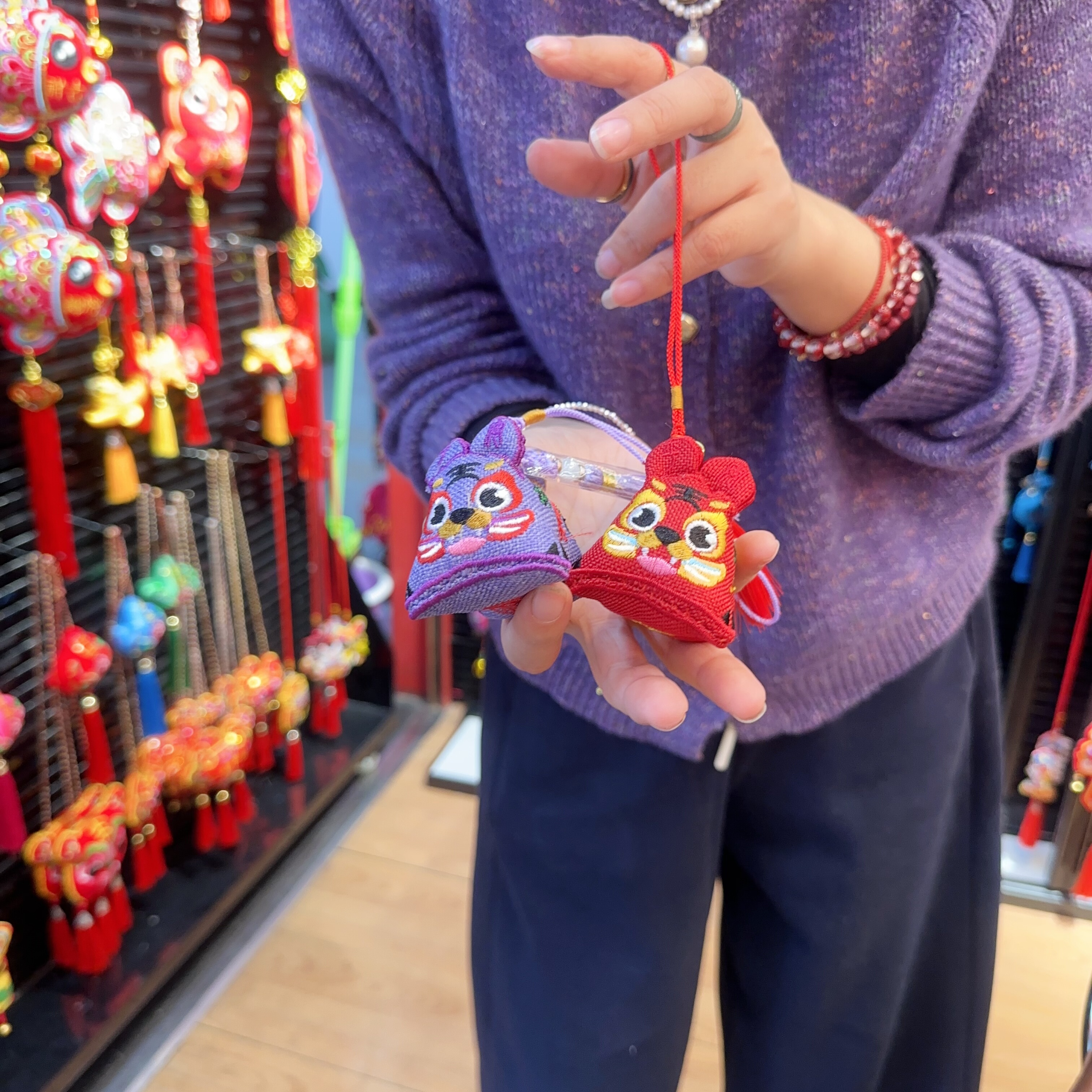 手工布艺老虎随机C2486（15元优先发货）