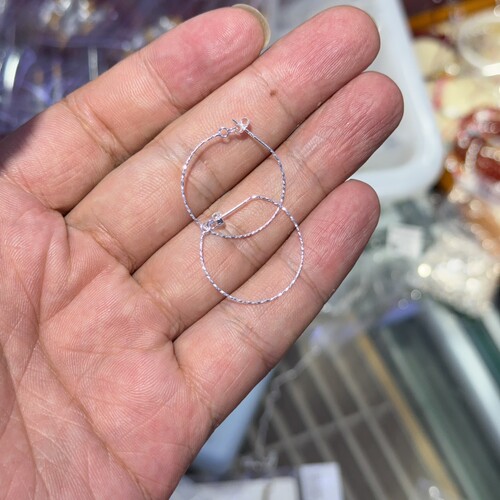 通体银耳饰C5405（满15优先货