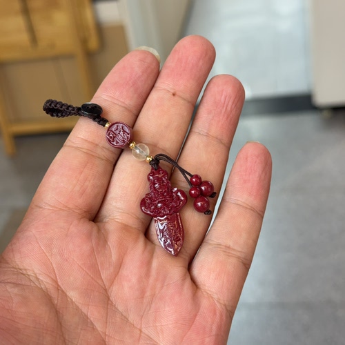 高含量紫金朱砂挂件C6266（15元优先发货）