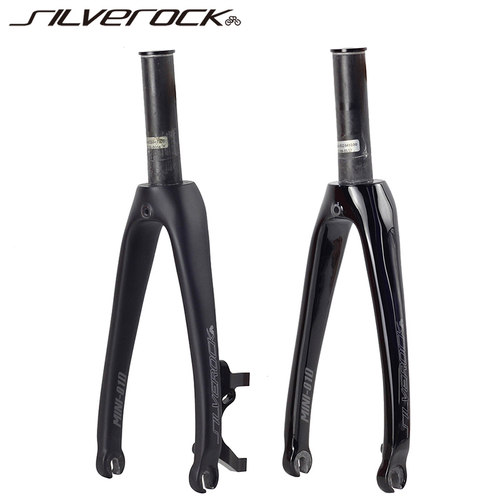 silverock碳纤维前叉349碟刹