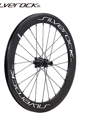 SILVEROCK鸟车Birdy前轮P40 GT改装专用碟刹20寸406折叠车培林轮