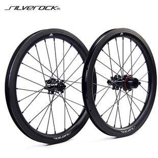 SILVEROCK SR30A铝合金RUHM轮组16寸349碟刹国布联名三折车外11速