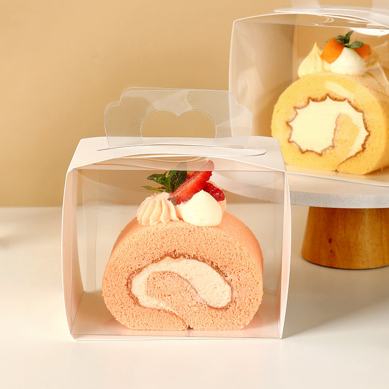 蛋糕盒子包装盒一次性生日小蛋糕盒透明提拉米苏盒甜品烘焙打包盒