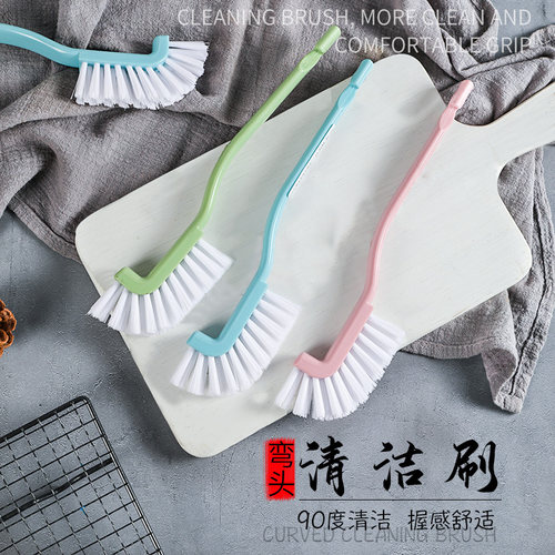 弯头洗蛋糕模具烘焙弯头清洁刷