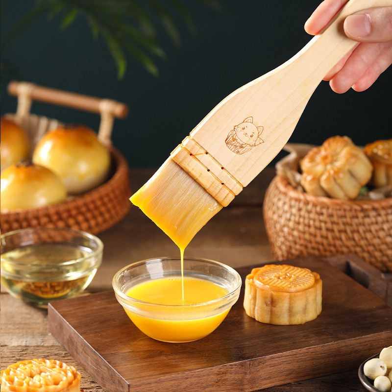 羊毛刷烧烤油刷子烘焙家用蛋黄酥月饼蛋液炸串酱料软毛刷专用工具