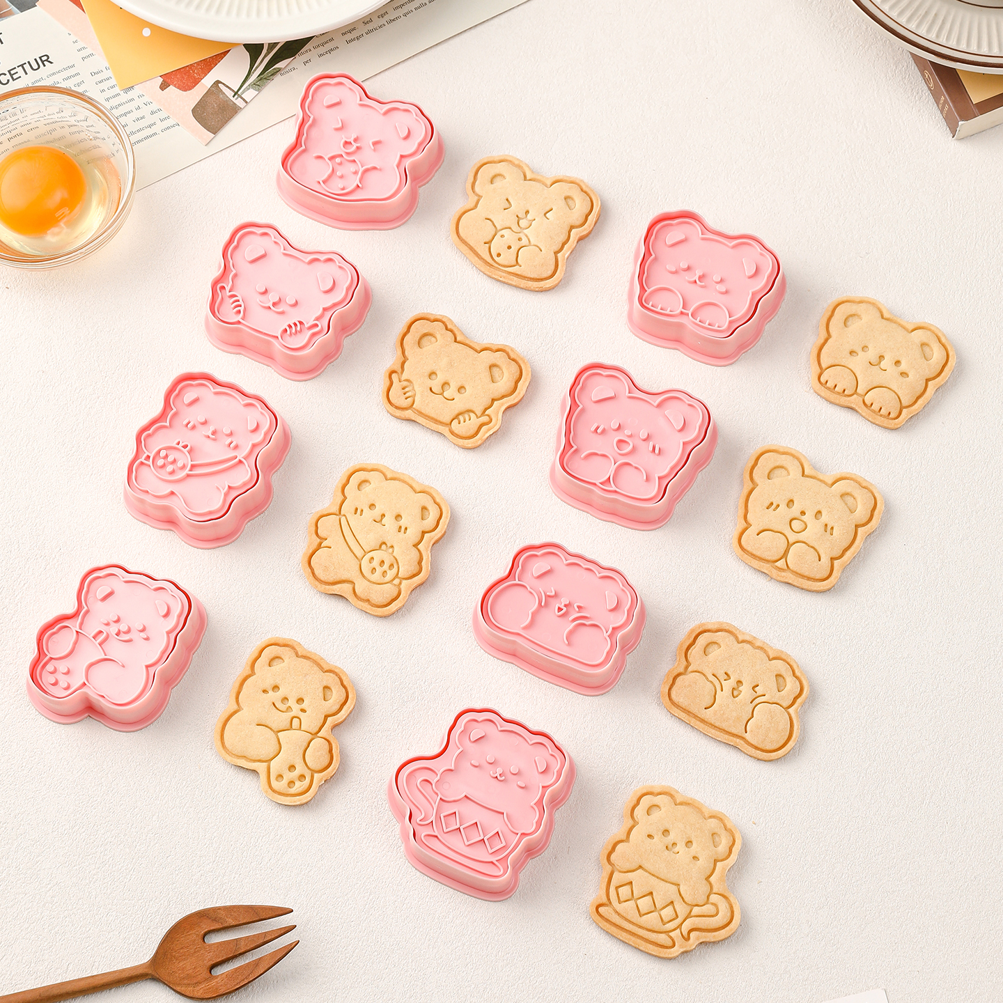可爱小熊饼干模具卡通造型模具