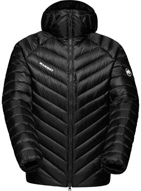 现货新款Mammut猛犸象Broad Peak IN户外排骨连帽羽绒服800蓬鹅绒